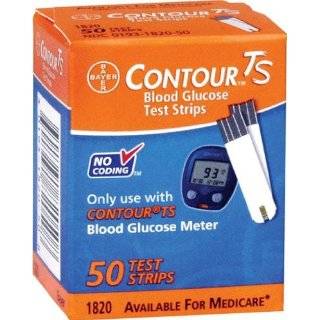 Bayer Contour TS Diabetic Test Strips   50 Strips (Mail Order)
