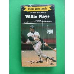   Sports Legends Willie Mays The Say Hey Kid VHS 