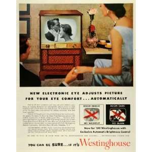 Ad Westinghouse Electric Corp Maybridge Model 782k21 21 Television TV 