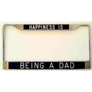  Happiness isBeing a Dadblack background license 
