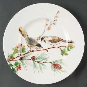  Lenox China Winter Song Accent Luncheon Plate, Fine China 