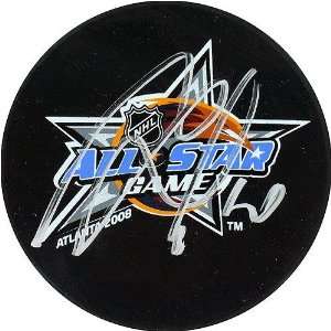  Marion Gaborik 2008 All Star Game Autograph Puck Sports 