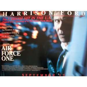   Air Force One   Harrison Ford   Original Movie Poster 