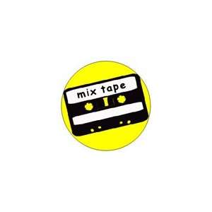 MIX TAPE Pinback Button 1.25 Pin / Badge Cassette 80s Emo Punk Indie