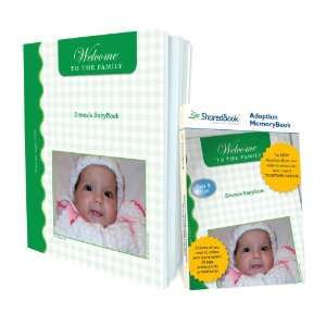  SharedBook Adoption MemoryBook   Boy/Girl Baby