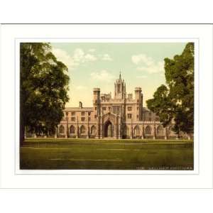   College Cambridge England, c. 1890s, (M) Library Image