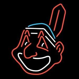   Indians Official MLB Bar/Club Neon Light Sign