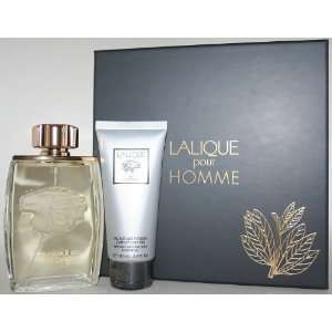 Lalique Pour Homme Set By Lalique Includes 4.2 Oz EDP Spray and 3.3 