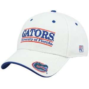  The Game Florida Gators White Bar Flex Fit Hat