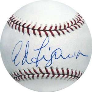  Ed Figueroa MLB Autographed Baseball