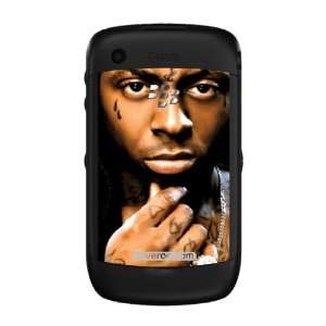 Lil Wayne Portrait Design on BlackBerry Curve 9300 Cell 