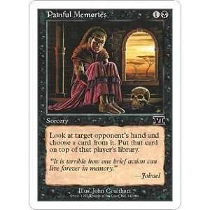 Painful Memories Playset of 4 (Magic the Gathering  6th Edition #147 