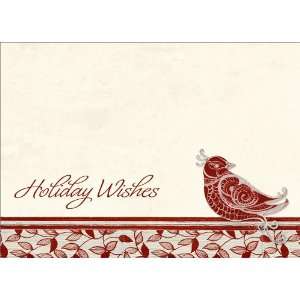 Red Holiday Birdie   100 Cards 