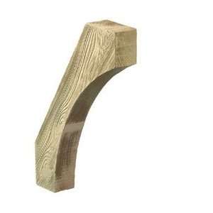   18P Cove Style Knee Brace, Cedar Woodgrain Texture,