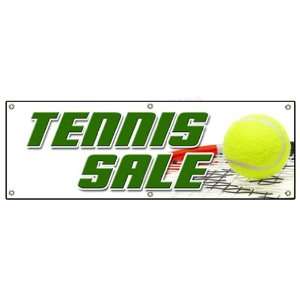  72 TENNIS SALE BANNER SIGN shop racquet balls shoes 