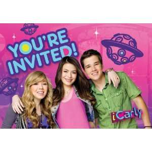  iCarly Invitations 8ct [Toy] [Toy] Toys & Games