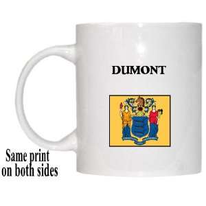    US State Flag   DUMONT, New Jersey (NJ) Mug 