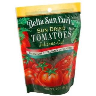 California Sun Dry Sun Dried Tomatoes (Julienne Cut), 3 Ounce Pouches 