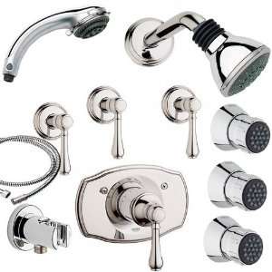 Grohe GENEVAPOWERSYSTEMKITCHROME Shower Systems   Thermostatic System 