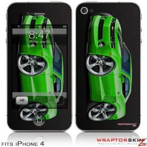  iPhone 4 Skin   2010 Camaro RS Green (DOES NOT fit newer 