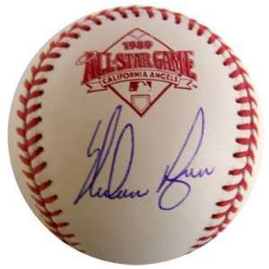  Nolan Ryan Signed Baseball   1989 AllStar Game Sports 