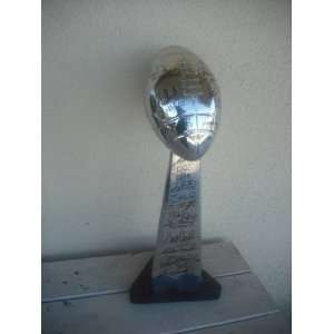  Pittsburgh Steelers Autographed Nfl Replica Trophy Sports 