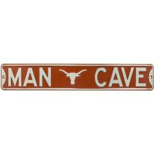 Texas Longhorns 36 x 6Burnt Orange Man Cave Street Sign 