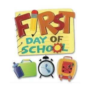  Jolees Boutique Dimensional Stickers First Day Of School 