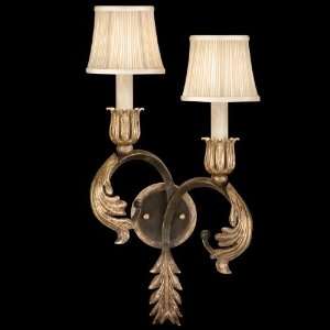 Fine Art Lamps 790950, Acanthus Candle Wall Sconce Lighting, 2 Light 