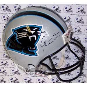  Autographed Cam Newton Helmet   Authentic   Autographed 