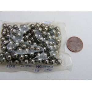 Loose bicycle ball bearings   1/4   144 count  Sports 