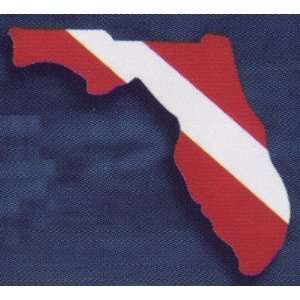  Florida Scuba Dive State Bumper Sticker