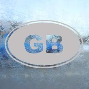  Great Britain England Gray Decal Truck Window Gray Sticker 