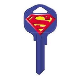  Superman Blue Kwikset KW1 House Key