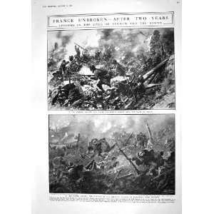  1916 France War Verdun Fleury Somme Dompierre Peronne 