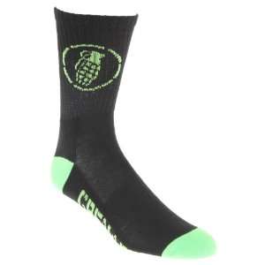  Grenade Wrecker Socks Black