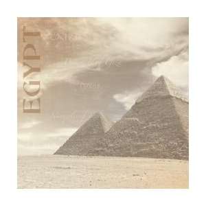 Paper House Travel Paper 12X12 The Great Pyramids 12TRP 354; 25 