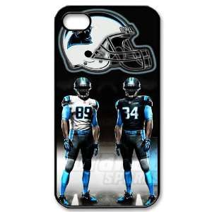   iPhone 4/4s Fitted Case Panthers logo Cell Phones & Accessories
