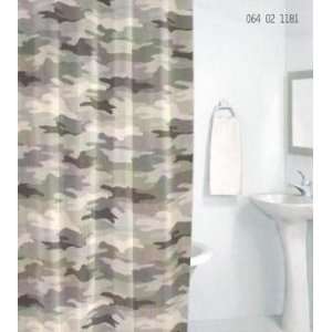  Camouflage Camo Fabric Shower Curtain