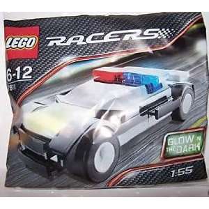  LEGO Racers Tiny Turbos Police Car 7611 Toys & Games