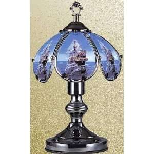    Sailing Ship and Dolphins 14 Touch Lamp ET 14SS