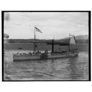 Steamer Clermont,first steamboat 