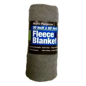    Cozy 50 X 60 Dark Gray Fleece Blanket Throw