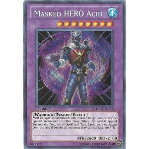  Yu Gi Oh   Masked HERO Acid (PRC1 EN018)   2012 Premium 