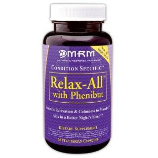 MRM Metabolic Response Modifiers Relax All Capsules with Phenibut, 60 