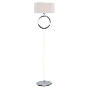   Lighting Floor Lamp with Fabric Oval Shade from the Delta Collection