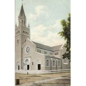 1908 Vintage Postcard First Christian Science Church Concord New 