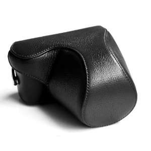   Black Full Genuine leather case for Sony NEX5 NEX 5