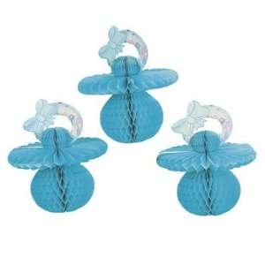  Blue Tissue Paper Baby Pacifier   Party Decorations 