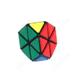  QJ Hexagon Diamond Magic Cube Black Toys & Games